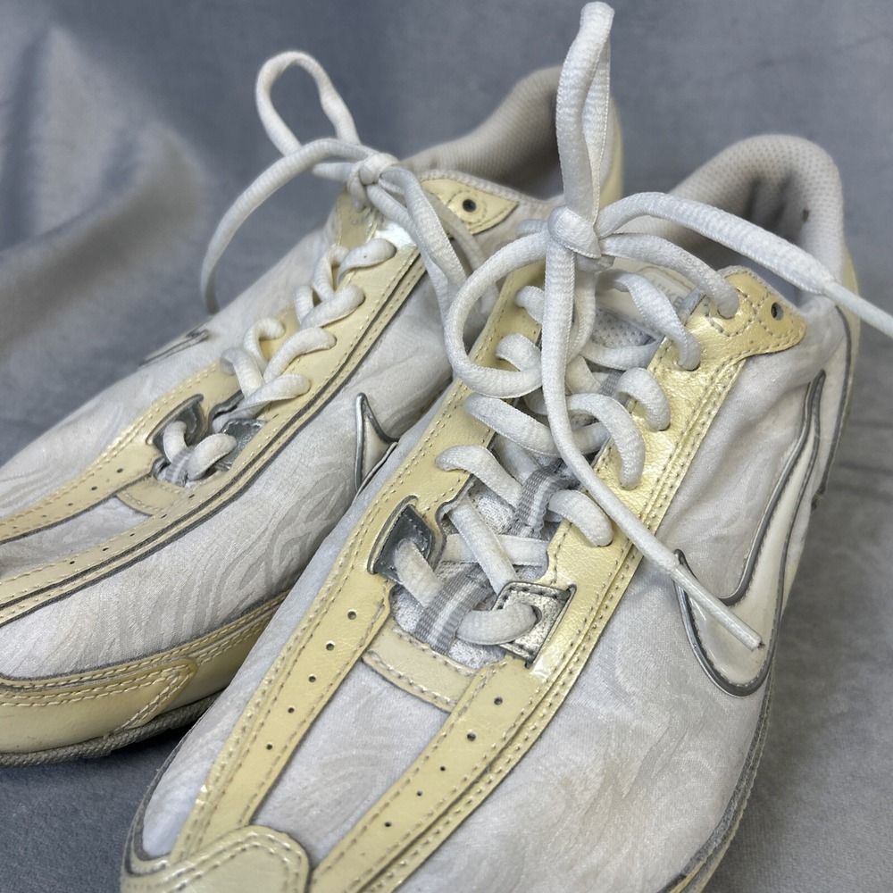 Nike Reax Revolution Running Shoes Womens Size 7.5 333767-111 White Gray Sneaker - Picture 8 of 16
